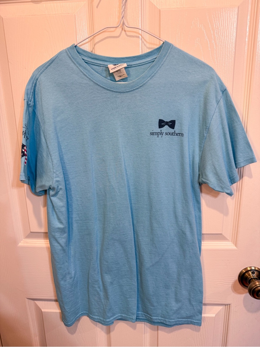 Simply Southern Make America Preppy Again T-Shirt Size M